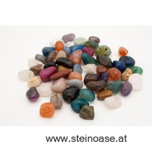Bunte Mischung Trommelsteine Mini 100g